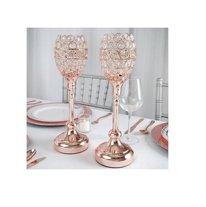 Bougie votive en acier cuivre pur brillant comme pièce unique pour usage domestique uniquement - Product Image 2