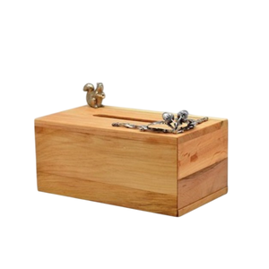 Premium Quality Modern Design Natural Wooden <b>Tissue</b> Box Economically Priced Kitchenware Accessory Organizer <b>for</b> Table Top Use - Product Image 1