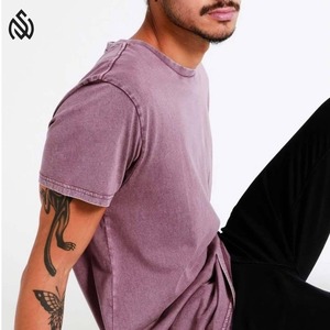 เสื้อยืดซักด้วยกรดผ้าฝ้าย100% สำหรับผู้ชายเสื้อยืดโอเวอร์ไซส์แบบออกแบบได้ตามต้องการ - Product Image 6