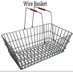 Wire Mesh <b>Basket</b> for Kitchen Welded Iron <b>Storage</b> <b>Basket</b> Kitchen <b>Storage</b> <b>Basket</b> Wire - Product Image 6