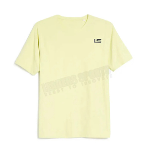 เสื้อยืดผ้าฝ้ายทอสีพื้นสำหรับผู้ชาย - ผ้าคุณภาพสูง สวมใส่สบาย ดีไซน์โดดเด่น แห้งเร็ว และป้องกันการเป็นขุย - Product Image 4