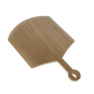 Meilleures ventes : Plateau et pelle à pizza ronds en bois d'acacia, style italien, modèle TQC 7126, résistant au four, ustensile de cuisson en bois - Product Image 3