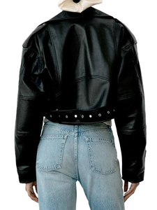 High Quality Custom Embroidery Breathable Windproof Winter Sportswear <b>Long</b> Sleeve Leather <b>Men's</b> <b>Jacket</b> - Product Image 6