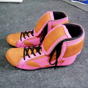 NMake Your Own Boxing Wrestling Shoes para hombres Zapatos de boxeo Entrenamiento juvenil Wrestling Boxing Shoes Venta al por mayor de alta calidad personalizado - Product Image 1