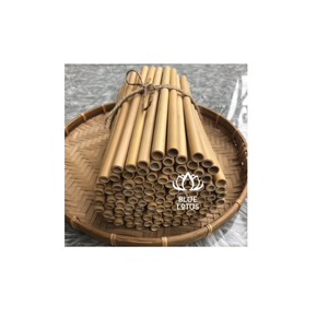 Pajitas de Bambú Sostenibles MÁS VENDIDAS con Cepillo de Limpieza Blue Lotus - Product Image 3