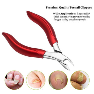 Coupe-cuticules en acier inoxydable avec logo personnalisé OEM Coupe-ongles pour pédicure Coupe-cuticules Coupe-ongles d'orteil portable - Product Image 2