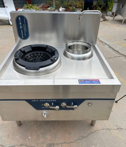 Estufa <span class=keywords><strong>Wok</strong></span> de gas industrial comercial RUITAI, cocina de GAS china con 2 quemadores y 1 calentador - Product Image 5