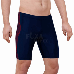 Short de bain pour hommes léger de qualité supérieure 2025 élégant motif solide imperméable Durable respirant tissu de toile conçu pour l'été - Product Image 2