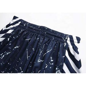 Vente en gros Kit de basket-ball unisexe personnalisable, uniforme de sport imprimé avec logo, ensemble short et pantalon d'équipe avec sublimation personnalisée - Product Image 6