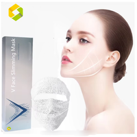 Masque facial amincissant et liftant en V pour SPA de beauté, en stock, avec contrôle du sébum et extrait végétal anti-âge, taille personnalisable