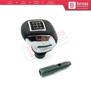 BSP983 ual Gear 5 Speed Shift Stick Knob <b>Styling</b> <b>Head</b> Chrome 96738471VV For - Product Image 3
