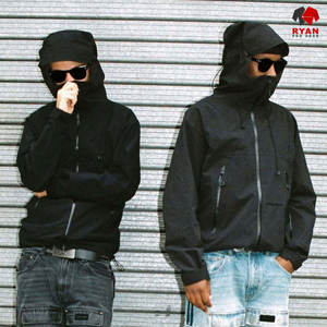 Veste Softshell sur mesure pour homme, fermeture éclair, tissu respirant avec logo personnalisé, service ODM OEM - Product Image 4