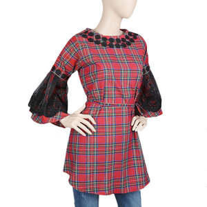 Kurti rayé pour femme - Multicolore - Product Image 1