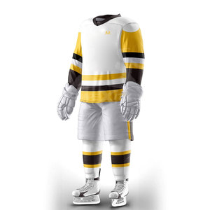 Hecho en Pakistán Uniformes de hockey sobre hielo para hombres Ropa deportiva Tallas grandes Precio barato Uniforme de hockey sobre hielo - Product Image 4