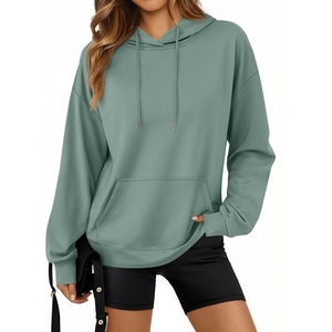 New Arrival Sublimation Custom Logo Blank 500 gsm Cotton <b>Polyester</b> <b>Hoodies</b> Unisex Pullover Heavy Fleece Women <b>Hoodies</b> - Product Image 6