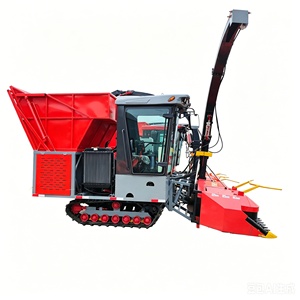 High Efficiency Self Propelled Silage <b>Harvester</b> Chopper – 4 Row <b>Corn</b> Forage Cutter Machine for Dairy Farm - Product Image 3