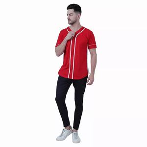 Camisetas de béisbol personalizadas para hombre hechas en EE. UU. con tela transpirable y nombre de equipo o número de jugador personalizado para equipos deportivos - Product Image 5