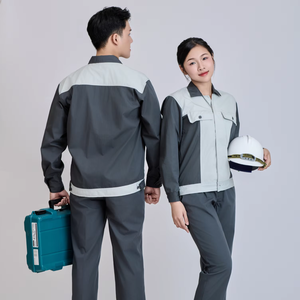 ชุดเสื้อผ้าแขนยาวผ้า TC สำหรับผู้ชาย FMF ชุดเสื้อผ้าทำงานแขนยาวผ้า TC แบบเวียดนามเพื่อความปลอดภัยในการมองเห็นสูง - Product Image 1