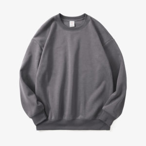 Sweat-shirt unisexe en coton de haute qualité ODM Logo personnalisé à capuche col rond technique de broderie pour hommes pour le printemps - Product Image 1