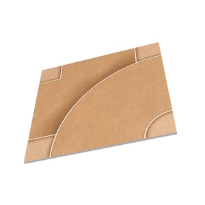 Azulejos de porcelana para exteriores de diseño rústico de 12mm de espesor Beige 400X400 azulejos de piedra de pavimentación antideslizantes para estacionamiento de entrada - Product Image 3