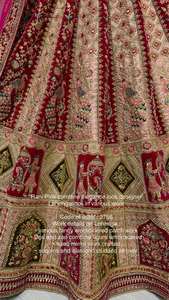 Lehenga choli ดีไซเนอร์พร้อมงานปักลายแฟนซี - Product Image 4