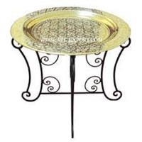 Table Marocaine Designer Vintage Fait Main Grande Taille Côté Chambre Table Marocaine Restaurant et Hôtels Table Décorative Marocaine
