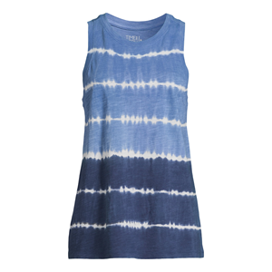 Camiseta sin mangas de punto informal a rayas de diseño personalizado OEM para mujer, ropa cómoda de verano para gimnasio, camiseta de verano transpirable de talla grande - Product Image 4