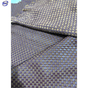 Cuero de vaca tejido a mano en marrón oscuro rico de 1 a 22 pies cuadrados disponible para pedido. - Product Image 5