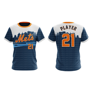 WHOLESALE SUBLIMATED BASEBALL JERSEY SHIRT STREET STYLE YOUTH UNISEX CUSTOM BUTTON up EMBROIDERY BASEBALL JERSEYS PRINTED 2024 - Product Image 4