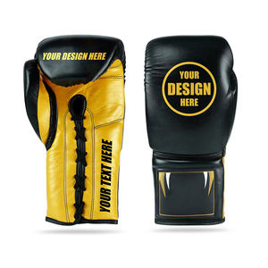 Guantes de Boxeo Profesionales para Sparring y Entrenamiento, Personalizables, de Cuero de Alta Calidad - Product Image 1