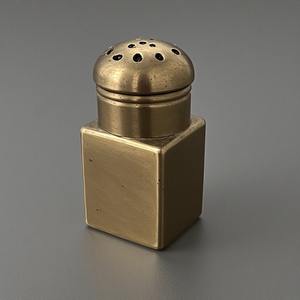 Moulin à sel et à poivre en bois élégant avec surface à patine rustique Artisn Craft offrant un accent décoratif pour manger et fonctionnel - Product Image 1