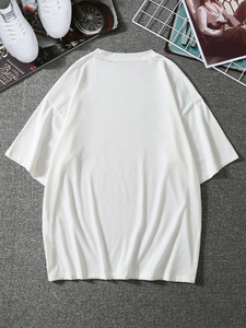 Streetwear personnalisé DGT T-shirt Logo Hip Hop coton surdimensionné graphique T-shirt impression numérique sérigraphie t-shirts pour hommes - Product Image 5