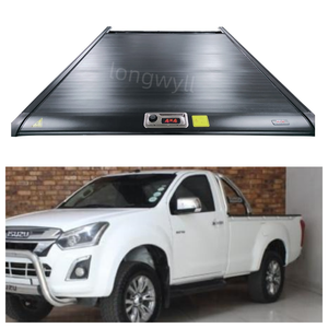 ISUZU d-max 2019 + phụ kiện taxi đơn hướng dẫn sử dụng nắp điện có thể thu vào UTE chống áp lực cán màn trập CuộN N khóa với chìa khóa - Product Image 1