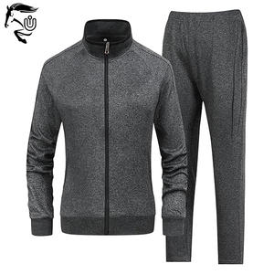 Survêtement athlétique sur mesure pour femmes grande taille Full-Zip Workout Sweat Suit Active Jacket Pants Solid Casual for Winter - Product Image 2