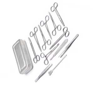 Kit de disección Juego de herramientas quirúrgicas 13 piezas para cirugía menor y uso médico Instrumentos quirúrgicos de 13 piezas Instrumentos quirúrgicos - Product Image 6