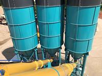 Affidabile Silo in Acciaio Saldato da 100 Tonnellate per Stoccaggio Cemento nella Produzione di Calcestruzzo, Garanzia di 2 Anni, Componenti PLC di Base, Marca Constmach