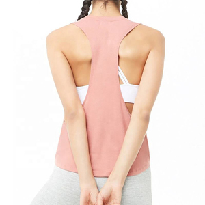 OEM nuevo diseño al por mayor de las mujeres por encargo camisetas sin mangas de alta calidad de tela de algodón ecológico 220g de secado rápido transpirable personalizado - Product Image 3