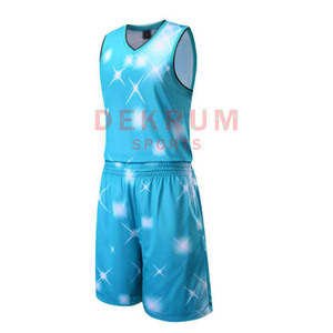 Uniforme de basket-ball pour hommes sur mesure 2024, fabricant professionnel, léger, 100% polyester, séchage rapide, respirant, SPORTS - Product Image 1