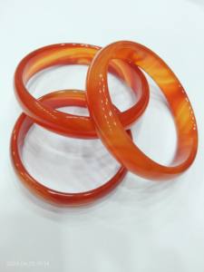 Ágata Piedra preciosa Negro Sulemani Brazaletes Genuino 100% Piedra preciosa natural Comprar en línea de Amayra Crystals Exports India - Product Image 4