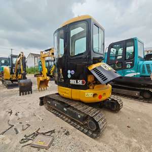 Mini-excavatrice sur chenilles Caterpillar 303.5E d'occasion du Japon, comme neuve, avec moteur, boîte de vitesses, pompe à engrenages, roulement, godet de 0,8 m³ et capacité de levage de 3,5 tonnes - Product Image 5