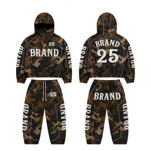 ชุดแจ็คเก็ตผู้ชายคุณภาพสูง ชุดวอร์มแบบมีซิป ฮู้ดกันลม เสื้อแจ็คเก็ตกันลมแบบมันเงาสั่งทำพิเศษ - Product Image 3