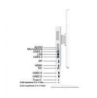 Nouveauté : Ordinateur de bureau tout-en-un avec écran LCD IPS 23,8 pouces, processeur Intel Core i3/i5/i7, 8/32 Go de RAM DDR4, USB, pour la maison et le bureau