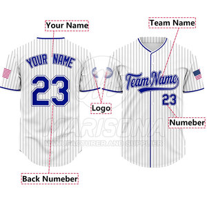 Wholesale Custom Made <b>Baseball</b> Jersey Heavy Duty <b>Baseball</b> Jersey Eco Friendly <b>Baseball</b> Jersey - Product Image 5