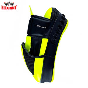 Almohadilla de enfoque de boxeo de color fluorescente Punch Target Bag Hombres MMA PU Karate Muay Thai Free Fight Training Focus Pad By Elegant Sports - Product Image 3