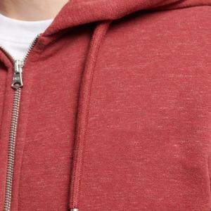 OEM Heavyweight <b>Fleece</b> Zipper <b>Hoodies</b> Custom Logo Unisex Oversized Sweatshirts Knitted <b>Lined</b> Design Print for Winter Plus Size - Product Image 4
