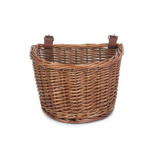 Cesta de mimbre para bicicleta infantil fija frontal Material de acero - Product Image 5