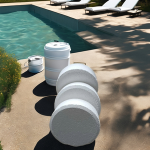 Tabletas de 200g para Piscinas, Fabricadas en Fábrica Propia, Pago T/T, Agente Auxiliar Químico - Product Image 2