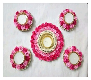 Vente en gros de photophore de table de haute qualité Bougeoirs pour mariage, événement et pendaison de crémaillère Diwali Diya - Product Image 4