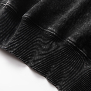 Haute qualité poids lourd Vintage lavé hommes sweats à capuche lavage à l'acide écologique 100% coton personnalisé automne à capuche - Product Image 5