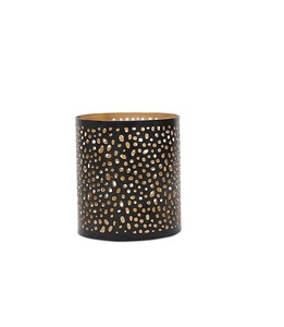 Soporte de luz de té de hierro hecho a mano con patrón láser floral adornado perfecto para cenas nocturnas festivales y decoración diaria - Product Image 2